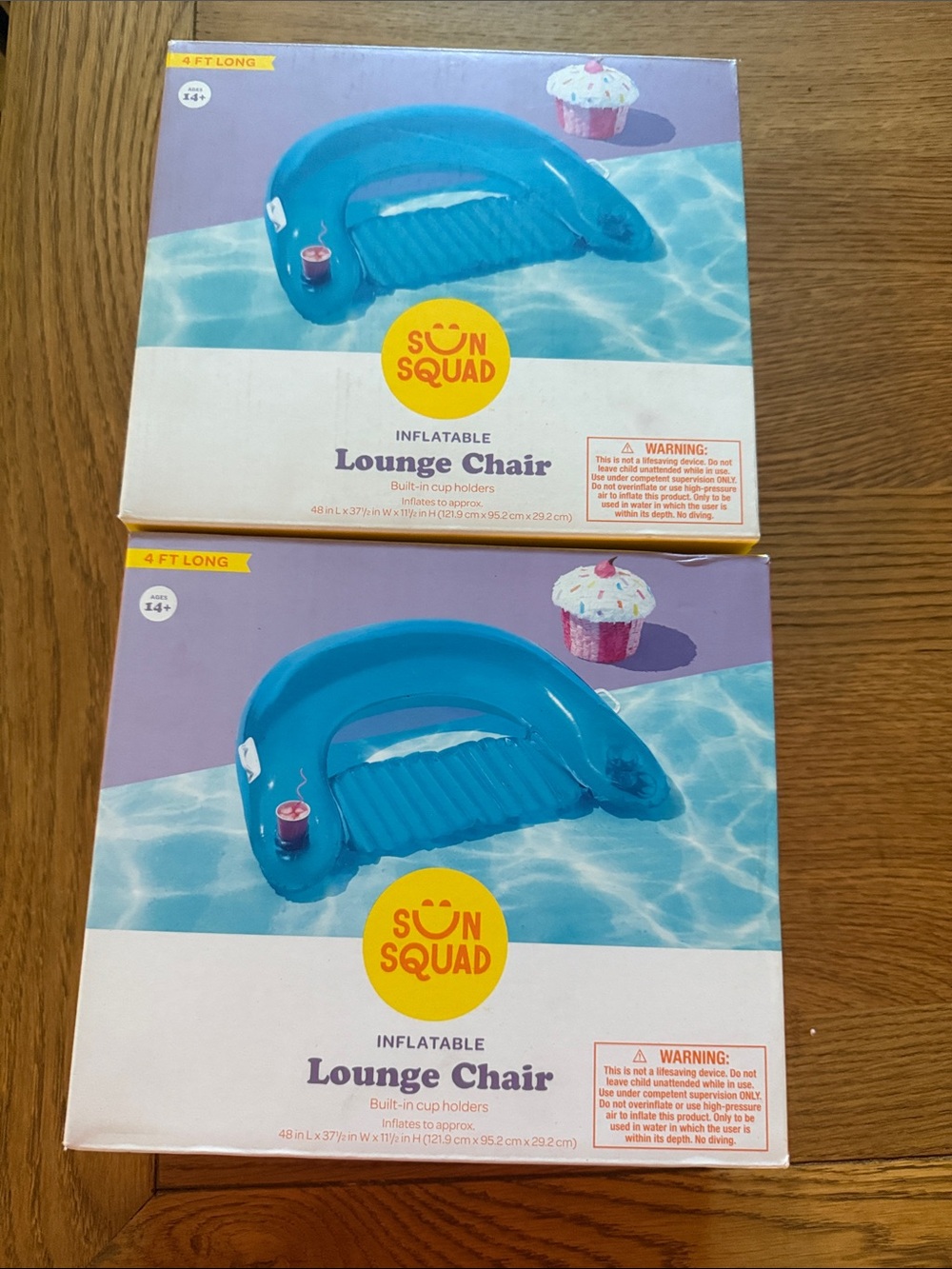 Target Sun Squad Inflatable Lounge Chair - Blue